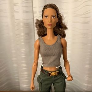 Barbie Tomb Raider Lara Croft Doll